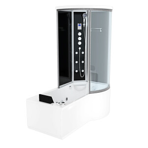Dusche mit Whirlpool