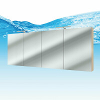 Spiegelschrank City 160cm braun