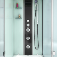 Dusche Wanne Kombination K05-L00 180x90 cm ohne 2K Scheiben Versiegelung