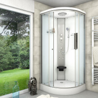 Shower enclosure prefabricated shower complete enclosure d10-10t0 90x90cm