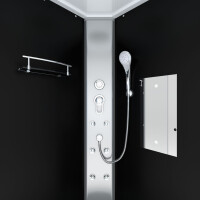 Dusche Komplettkabine D10-13T0 90x90 cm ohne 2K Scheiben Versiegelung