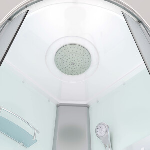 Duschkabine Fertigdusche Dusche Komplettkabine D10-20M0-EC 100x100cm MIT 2K Scheiben Versiegelung