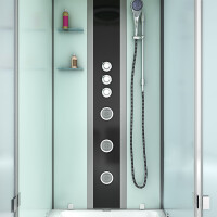 Whirlpool Dusche Kombination K05-L02-WP 180x90 cm ohne 2K Scheiben Versiegelung