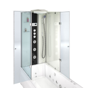 Whirlpool shower combination k05-r03-wp shower temple 90x180 cm
