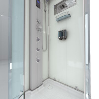 AcquaVapore d37-20l0 Shower Shower cubicle complete shower cubicle 100x100 without 2k pane sealing