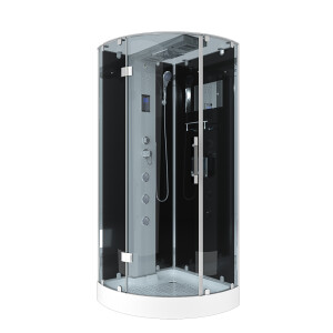 AcquaVapore D37-23L2-EC Dusche Dampfdusche Duschtempel Duschkabine 100x100 MIT 2K Scheiben Versiegelung