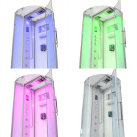 AcquaVapore D37-10R3-ALL Dusche Dampfdusche Duschtempel Duschkabine -Th. 90x90