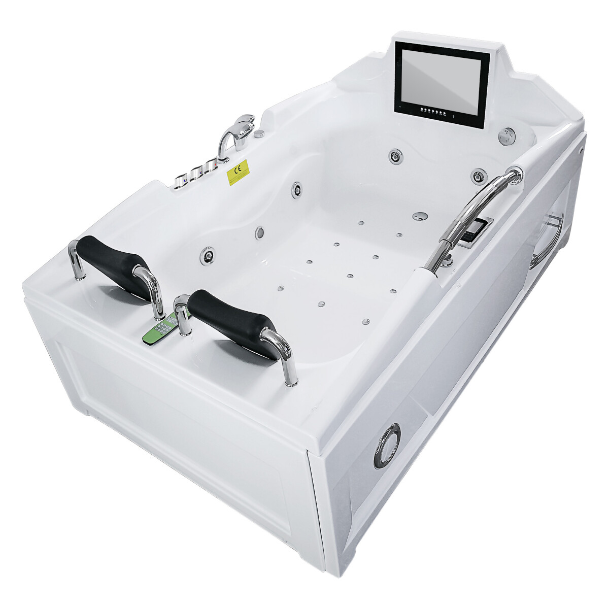 Whirlpool Vollausstattung Pool Badewanne Wanne mit TV T18L 1