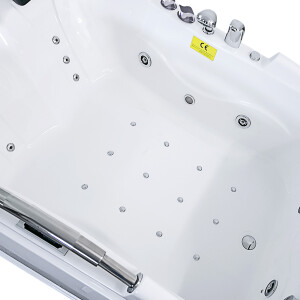 Whirlpool Vollausstattung Pool Badewanne Wanne mit TV T18L 188x120cm