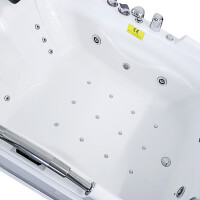 Whirlpool Vollausstattung Pool Badewanne Wanne mit TV T18L 188x120cm