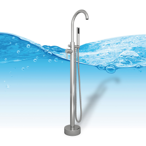 Armatur freistehende Wanne Badewanne Wannenmischbatterie Standarmatur AF02