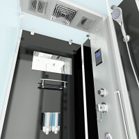 Duschkabine Dusche D38-13R0 90x90 cm ohne 2K Scheiben Versiegelung