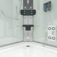 Komplettdusche Dusche D46-20M0 100x100 cm ohne 2K Scheiben Versiegelung