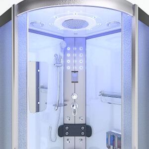 Shower enclosure Shower d46-20m0-ec White 100x100
