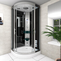 Komplettdusche Dusche D46-23T0-ALL 100x100 cm