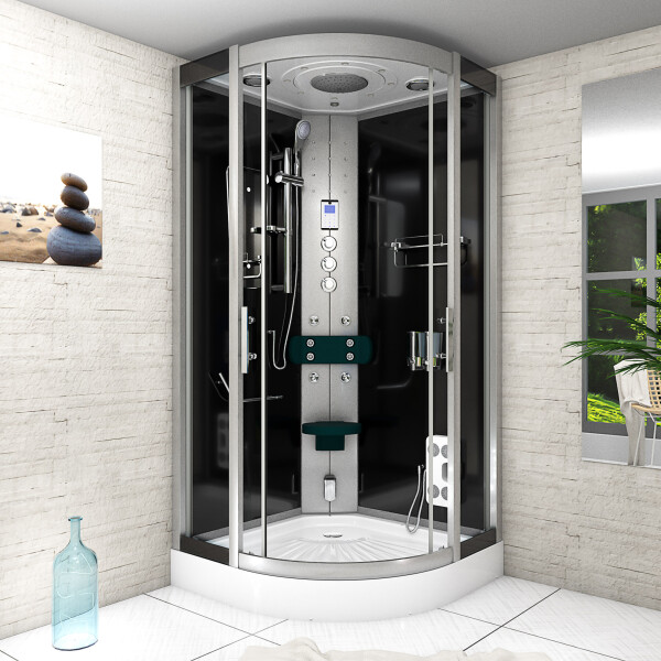 Komplettdusche Dusche D46-23T1-ALL 100x100 cm
