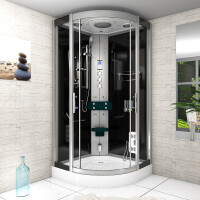 Komplettdusche Dusche D46-23T1-ALL 100x100 cm