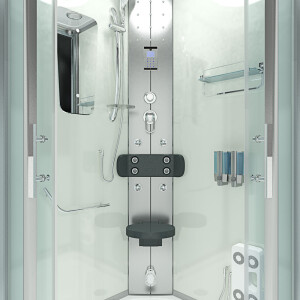 Komplettdusche Dusche D46-50T0 90x90 cm ohne 2K Scheiben Versiegelung