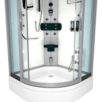 Komplettdusche Dusche D46-50T0 90x90 cm ohne 2K Scheiben Versiegelung