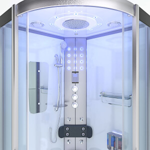 Shower enclosure shower d46-50t1 complete shower ready shower 90x90 cm