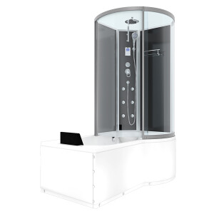 Kombination Badewanne Dusche K50-L31-ALL 170x100 cm
