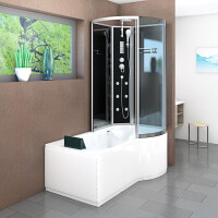 Tub shower temple bathtub shower shower enclosure k50-l31 170x98cm