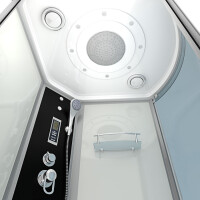 Kombination Whirlpool Dusche K55-L01-WP Wanne 170x100 cm ohne 2K Scheiben Versiegelung