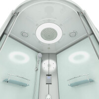 Komplettdusche Dusche D58-10T0 90x90 cm ohne 2K Scheiben Versiegelung
