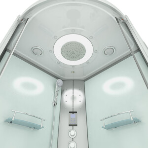Komplettdusche Dusche D58-10T1 90x90 cm ohne 2K Scheiben Versiegelung