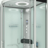 Komplettdusche Dusche D58-10T1 90x90 cm ohne 2K Scheiben Versiegelung