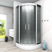 Ready shower Shower d58-13m0-ec Black 90x90