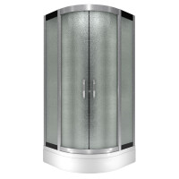 Shower enclosure shower d58-50m1-ec complete shower ready shower 90x90 cm