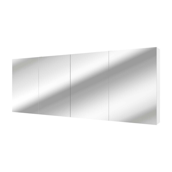 Spiegelschrank, Badspiegel, Badezimmer Spiegel City 200cm weiß