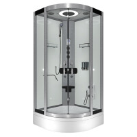 Komplettdusche Dusche D58-60T1 100x100 cm ohne 2K Scheiben Versiegelung