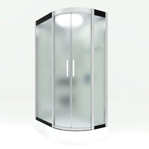 Dusche Duschkabine D60-70M1R 80x120 cm ohne 2K Scheiben Versiegelung