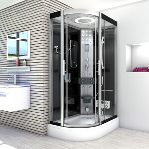 Shower Shower enclosure d60-73t0l-ec Black 120x80}