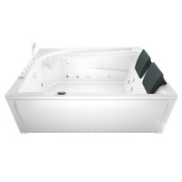 Whirlpool Pool Badewanne  Wanne W12HZ-TH-B 180x135cm
