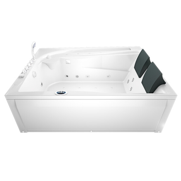 Whirlpool Pool Badewanne  Wanne W12HZ-TH-B-SC 180x135cm