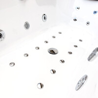 Whirlpool bath corner tub w20h-th-sc 140x140cm