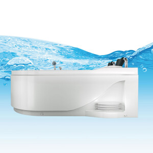 Whirlpool pool corner tub tub w23h-th-l 120x182cm