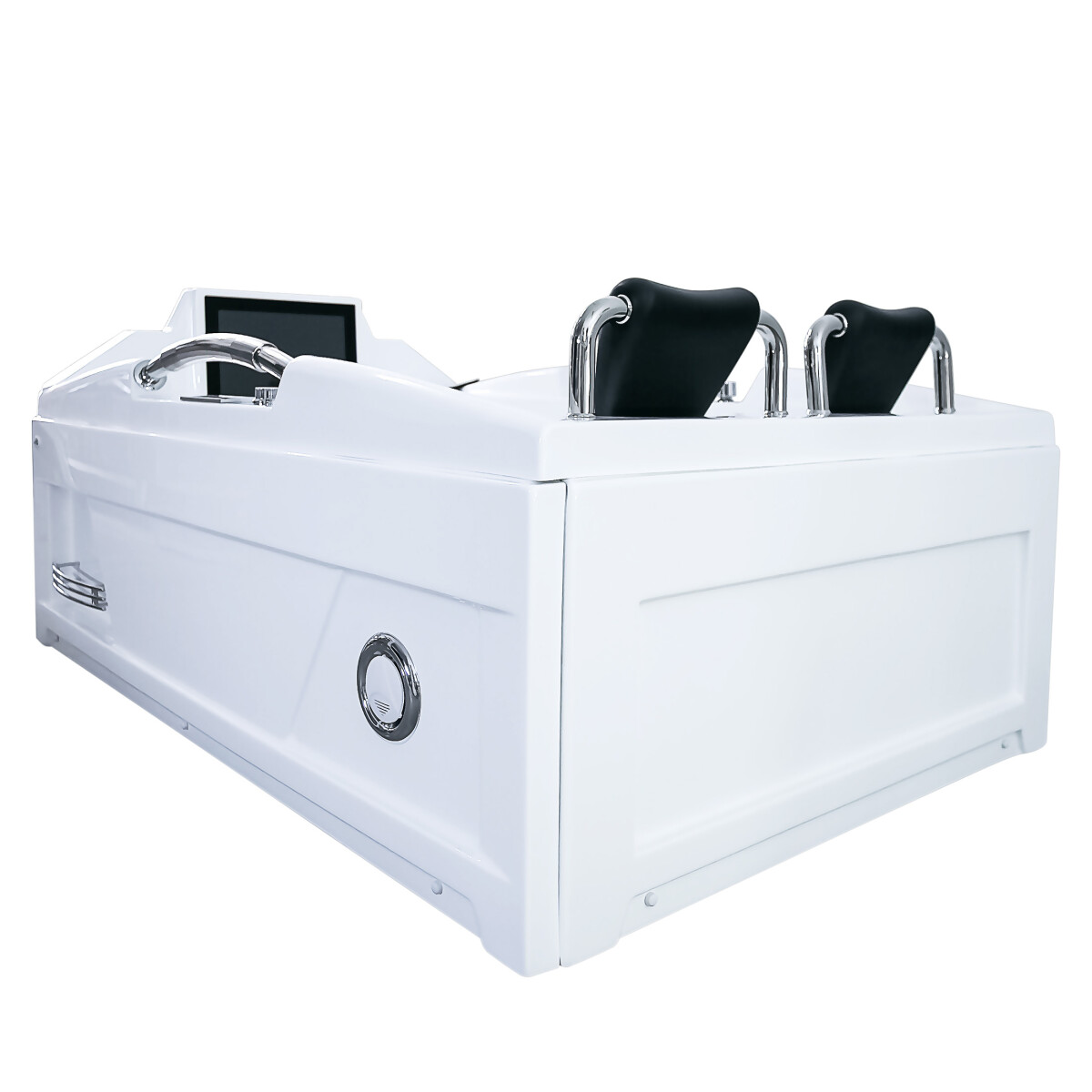 AcquaVapore Whirlpool full equipment pool bathtub tub with tv t18r-th 188x120cm