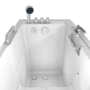 Sitting bath tub with door s07-th-a 76x140cm