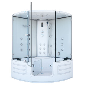 Steam shower whirlpool shower enclosure k70-ws-eh