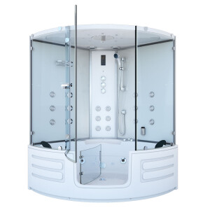 Steam shower whirlpool shower shower enclosure k70-ws-th-sc 150x150cm