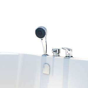 Seniorendusche und Badewanne mit Tür S12D-R-EC Dusche 85x170cm mit 2K Scheiben Versiegelung