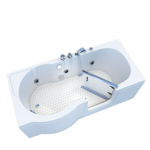 Senior shower whirlpool with door s12-wp-r 85x170