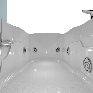 Senior shower whirlpool door s17d-n-wp-l 150x75x194 cm