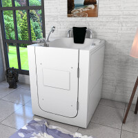 Senioren Wanne Sitzbadewanne Sitzwanne Whirlpool mit Tür Pool S10-TH-WP