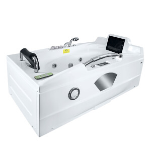 Whirlpool Vollausstattung Pool Badewanne Wanne mit TV T42L-ALL 171x92cm