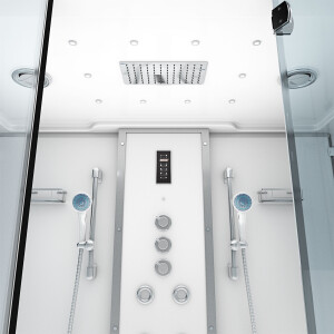 Kombination Badewanne Dusche K80-WS-TH-C-ALL Duschtempel 180x100 cm